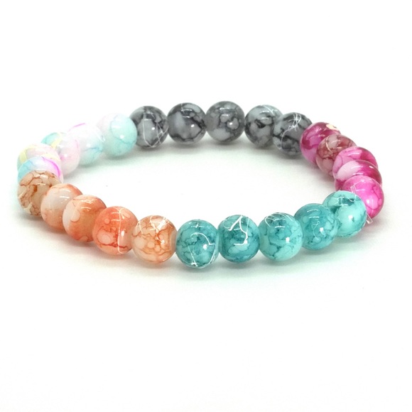 Other - 8mm Beaded Bracelet #BRB-152